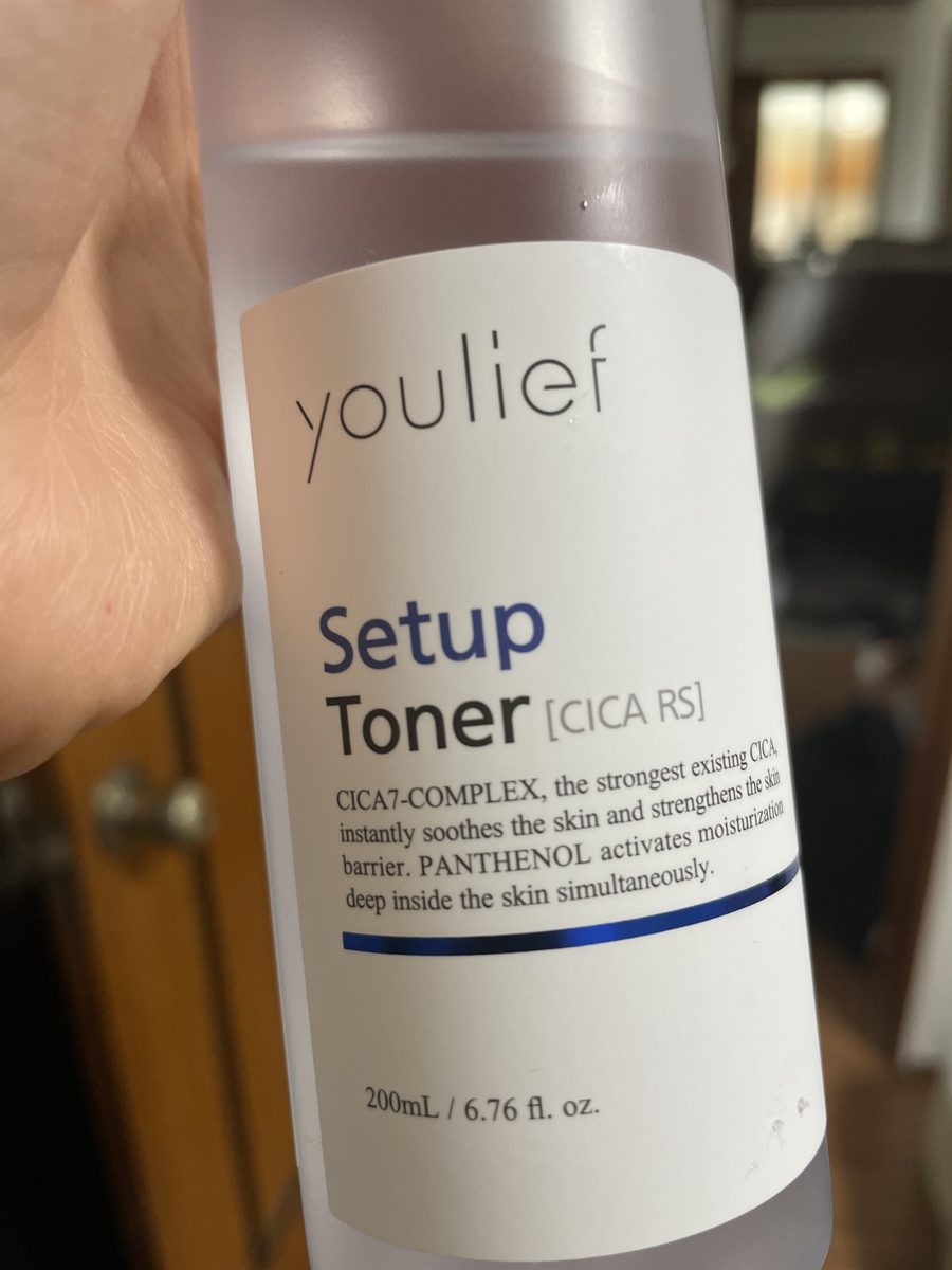 Customer photo of Setup Toner [CICA RS] submitted by a Youlief customer in Korea